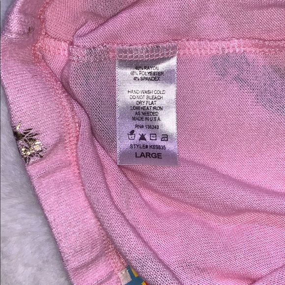 Set of Pink Girls Pajama Shorts - Picture 8 of 9